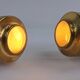 Pair of adjustable Zodiac wall lights, 1960