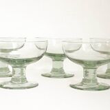 Set of 70's ice cream cups
