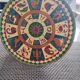 💞 vintage 70s, pretty decorative plate zodiac sign