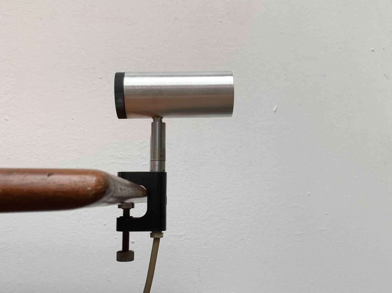 Vintage minimalist clip lamps from the space age, Table or Shelf, by Philips