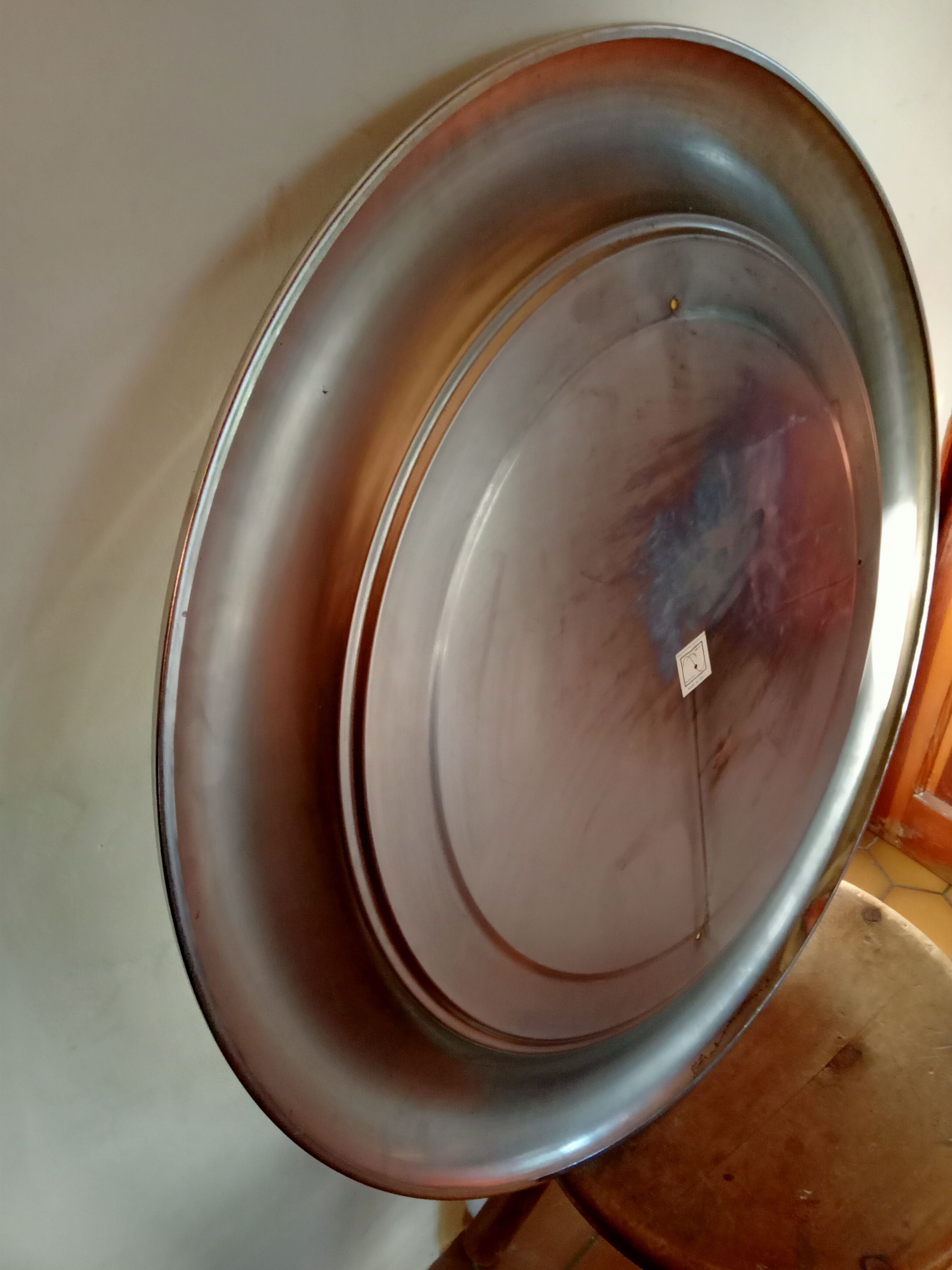 Chrome mirror design Italy