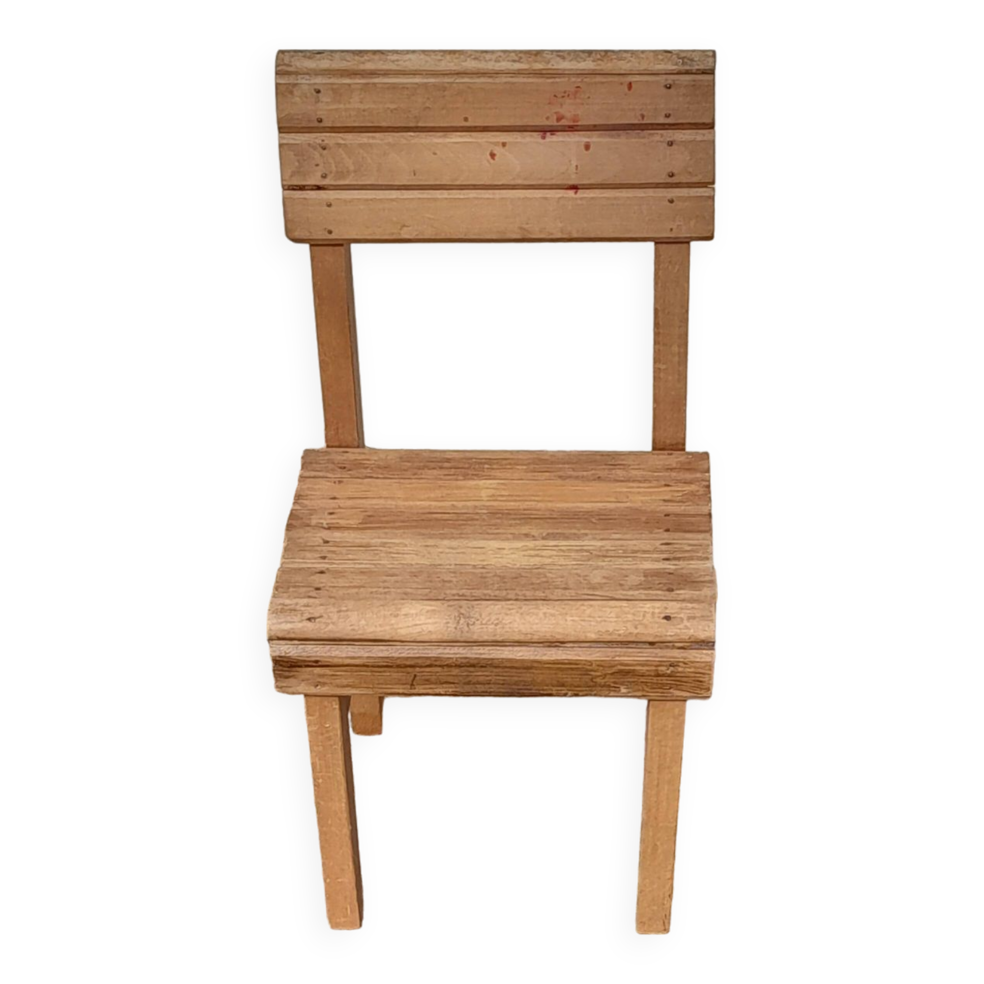 Vintage wooden children's chair from the 40s
