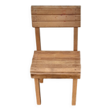 Vintage wooden children's chair from the 40s