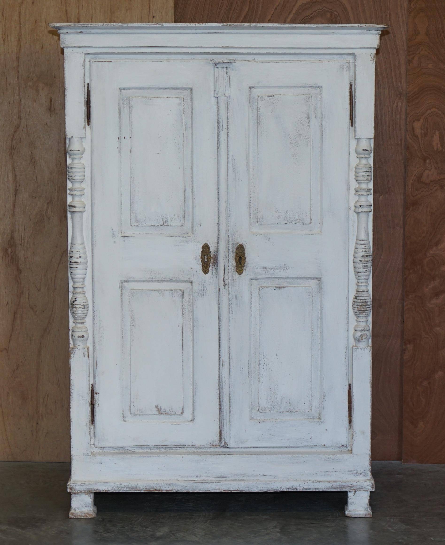 Old Hungarian hand-painted placard