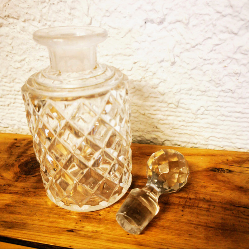 Crystal whisky carafe