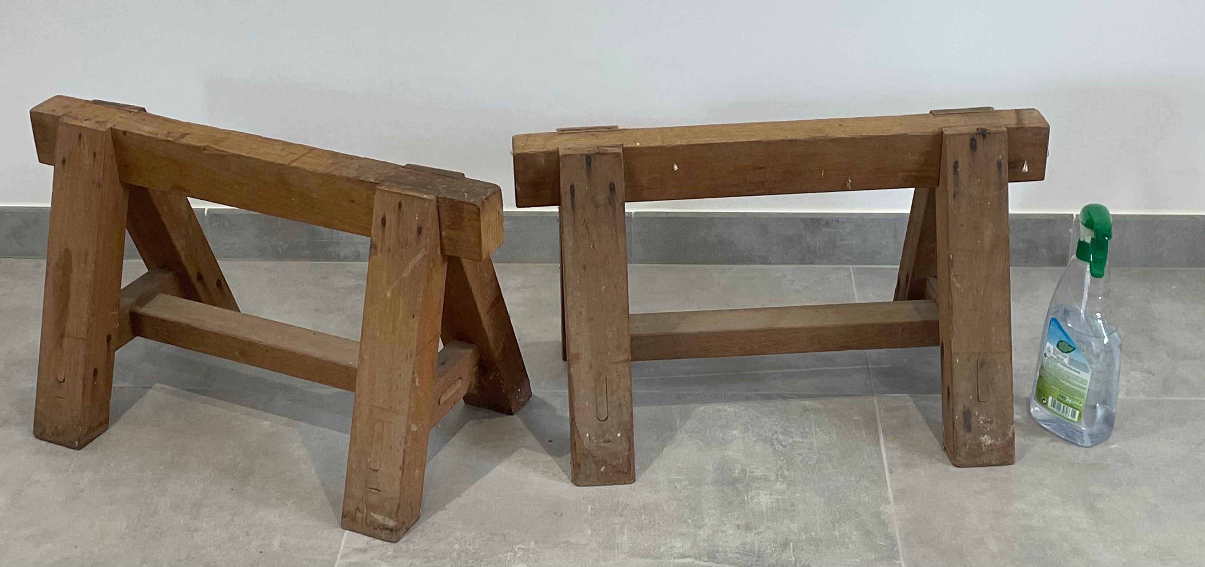 Pair of low trestles says the robust