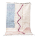 Traditional hand-woven Beni Ouraine rug, size 150 x 250 cm