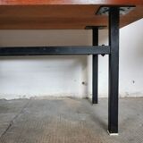 Small teak and metal sideboard, 70s