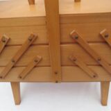 Nice-sized worker, in light varnished wood