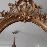 Oval mirror XIXth