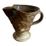Pyrite stoneware pitcher