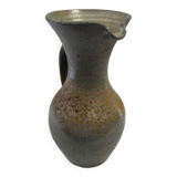 Pitcher in flamed stoneware from the 1950s