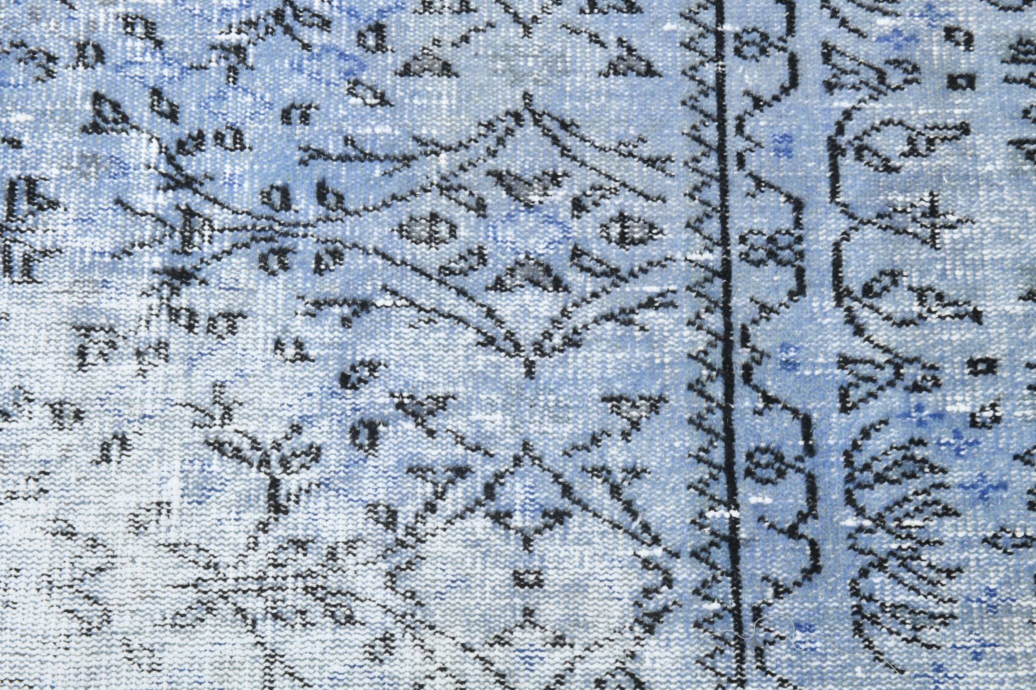 6x9 Soft Pastel Blue Turkish Vintage Rug, 189x284Cm SK 2052 FREE SHIPPING