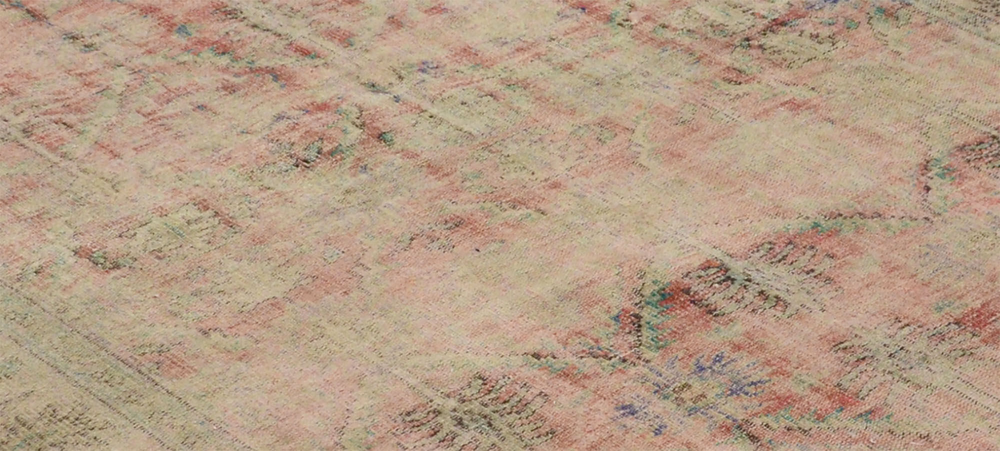 Anatolian handmade vintage rug 278 cm x 196 cm