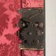 Antique trumeau with walnut mirrors, Italy 20th century