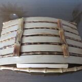 Empty pocket, bamboo basket 60s 70s