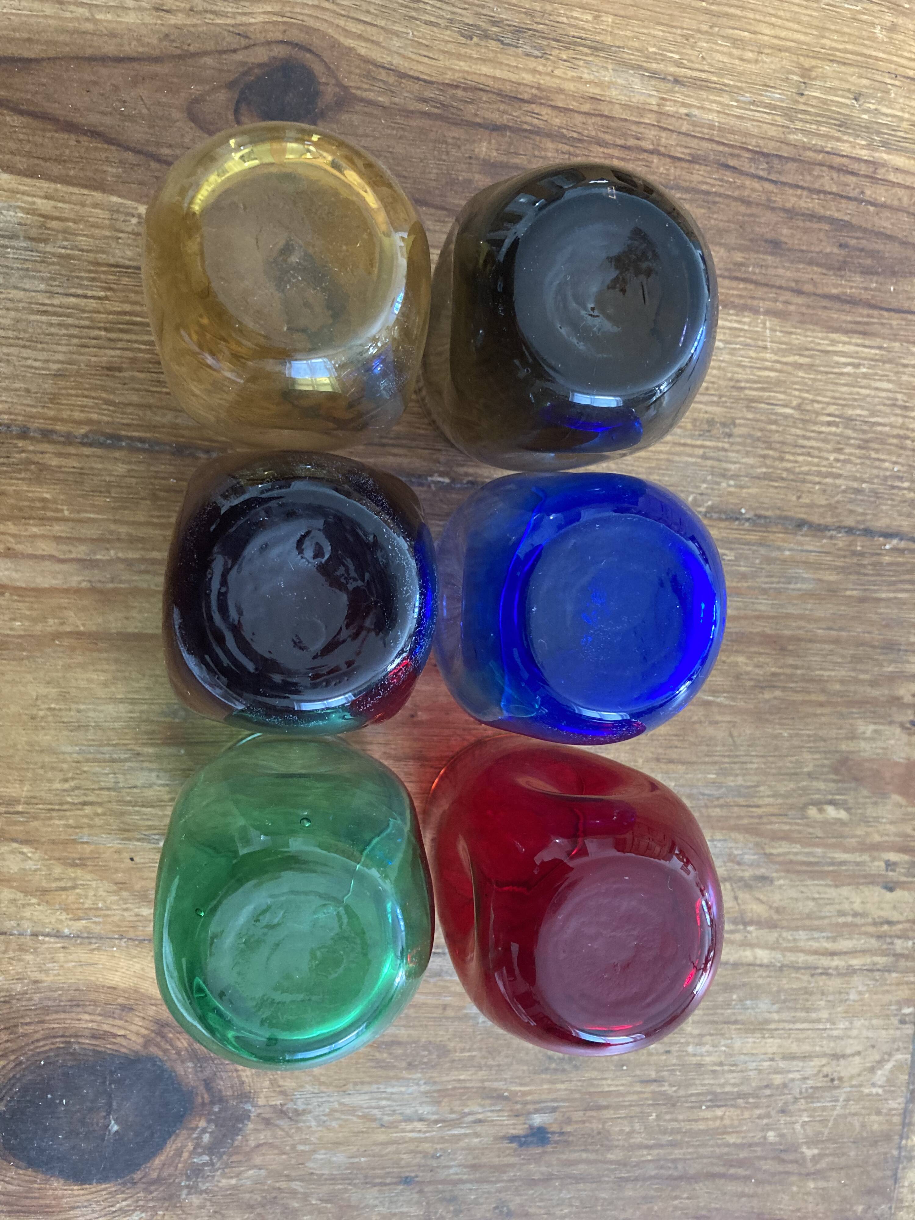 Set of 6 glasses