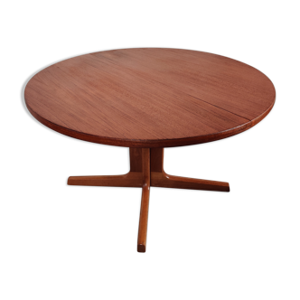 Table à manger scandinave en teck, danemark 1960s