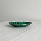 Malachite soap dish pocket tray