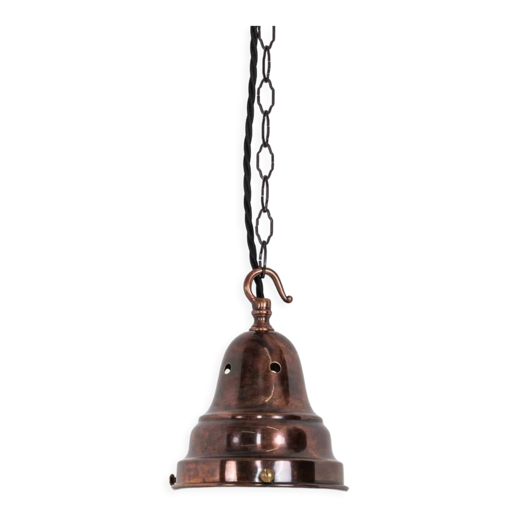 Dodecagon art deco skyscraper opaline lamp