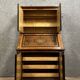 Lemarchand-Lemoine: Scriban cabinet stamped Napoleon III period in marquetry