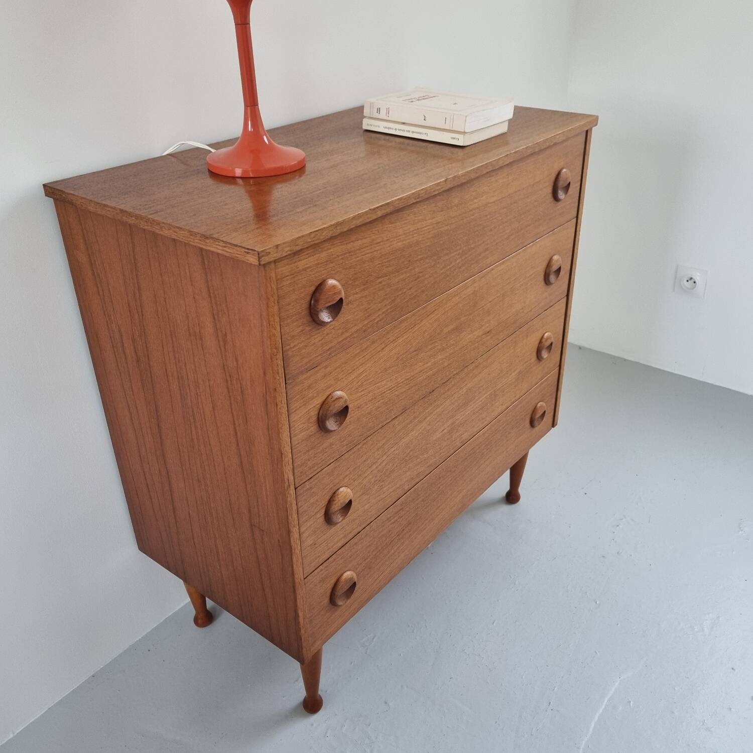 Teak chest of drawers 1960