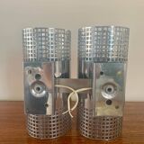 Space Age vintage double wall light