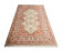 Vintage turkish, oriental orange cream wool rug- 154x244cm