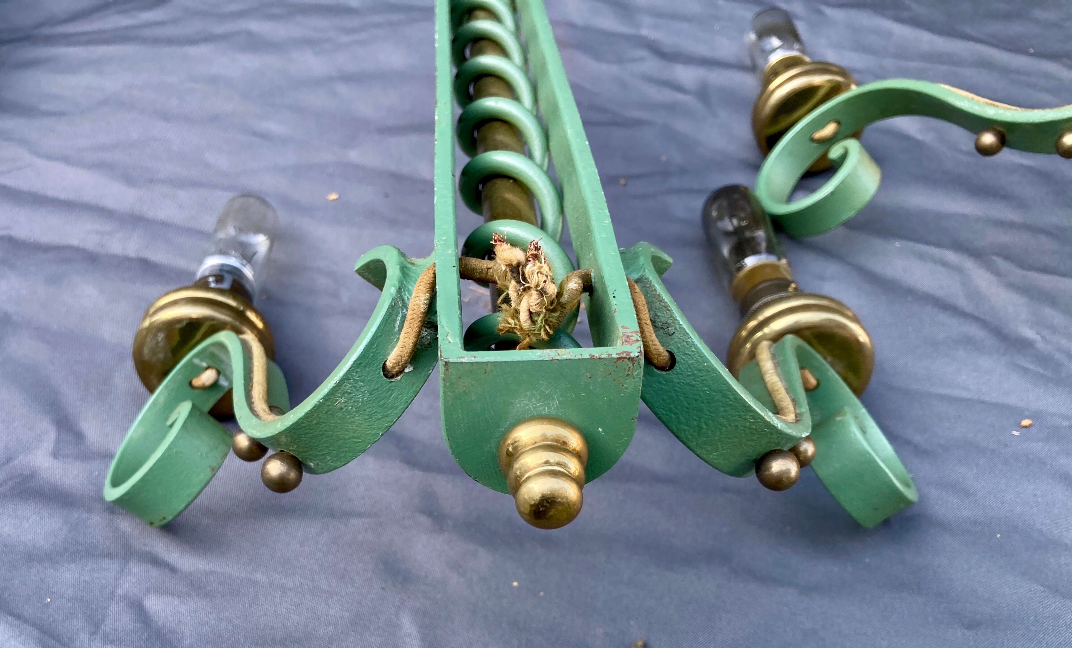 Pair of wall lamps 1940/1950