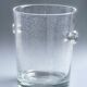 Bubble glass champagne bucket, Romanart, 1970s