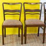 Set of 4 vintage Scandinavian chairs