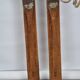 Pair of vintage Ramy skis 1950