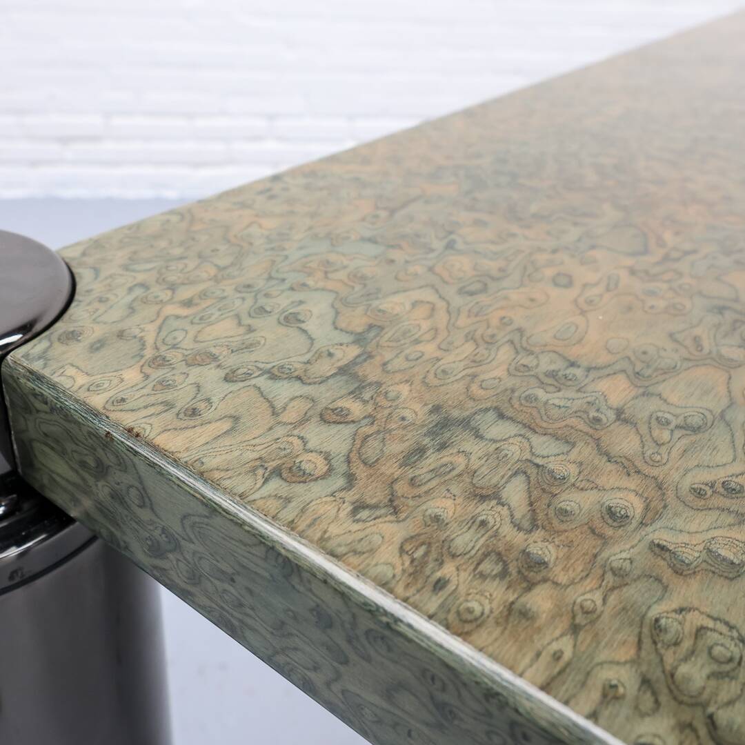 Table à manger par FA Porsche pour Castelli années 1980