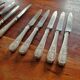 Christofle - Set of 12 dessert knives model Trianon in metal