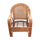Fauteuil rotin et cannage