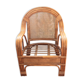 Fauteuil rotin et cannage