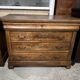 Commode ancienne en chêne massif de style Louis Philippe XIXe siècle