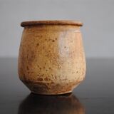 Miniature jar glazed terracotta