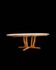 Brutalist extendable table in pine, Rainer Daumiller, Denmark, 1970s.