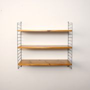 Swedish pine and metal shelf