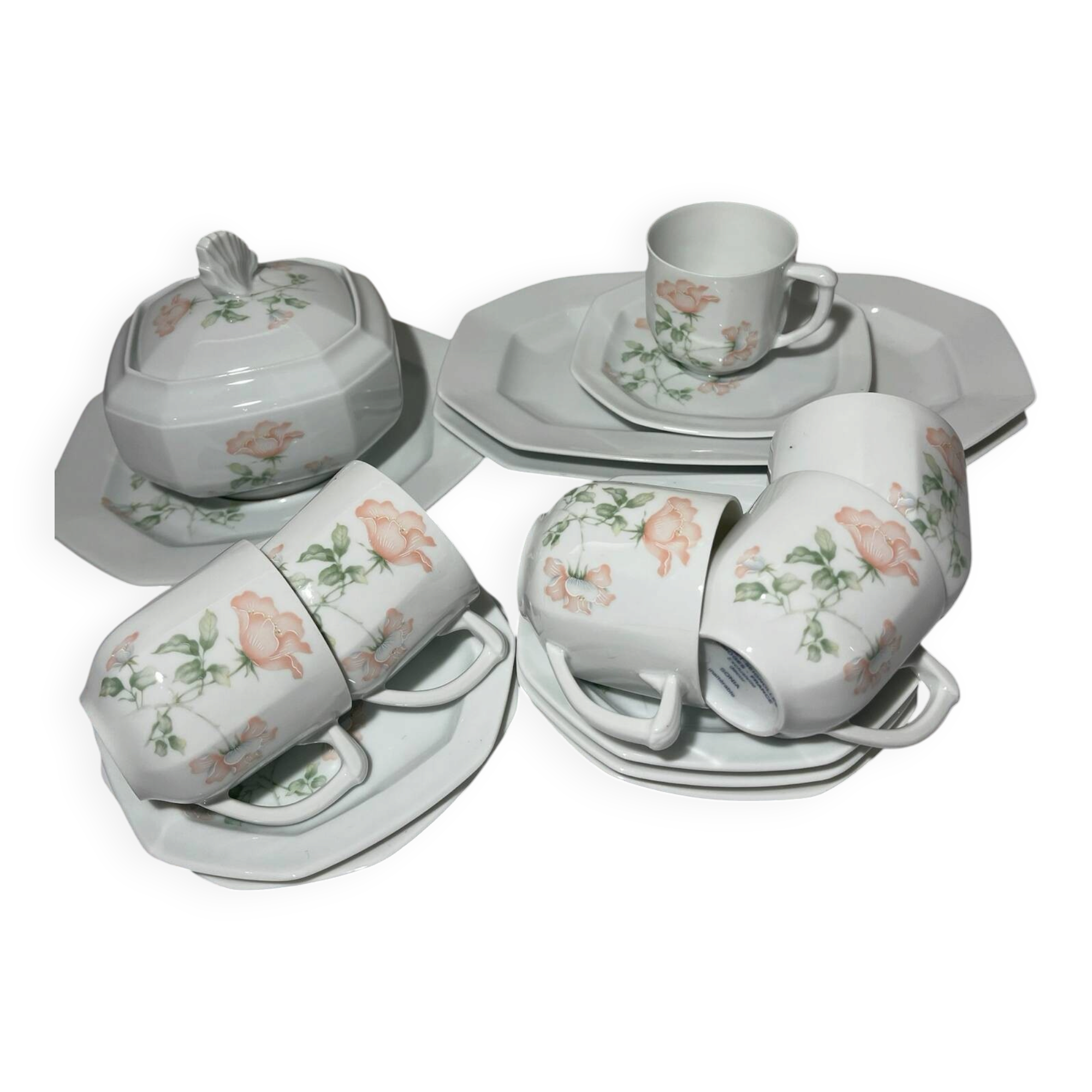 Limoges porcelain coffee service