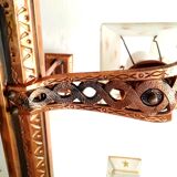 Rectangular chandelier 8 petitot