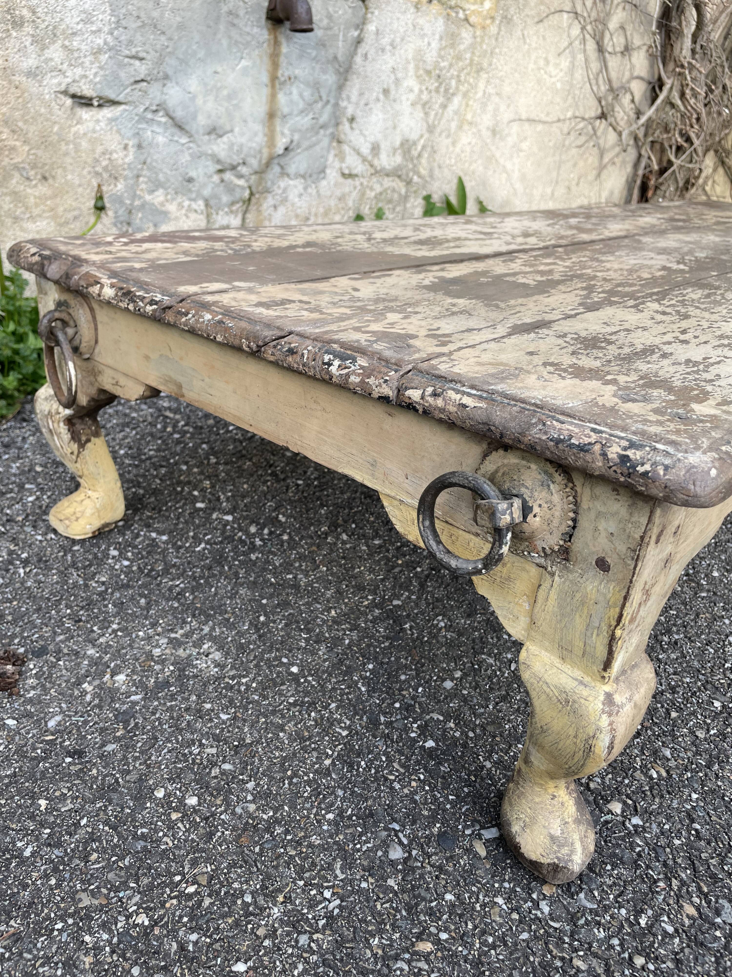 Vintage teak coffee table
