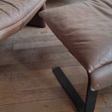 Saporiti Armchair and Ottoman Set