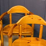 Ensemble de 4 chaises de salle à manger de Rainer Daumiller, danois, années 1980