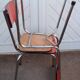 Pair of vintage formica chairs