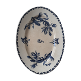 Gien Porcelain Oval Dish