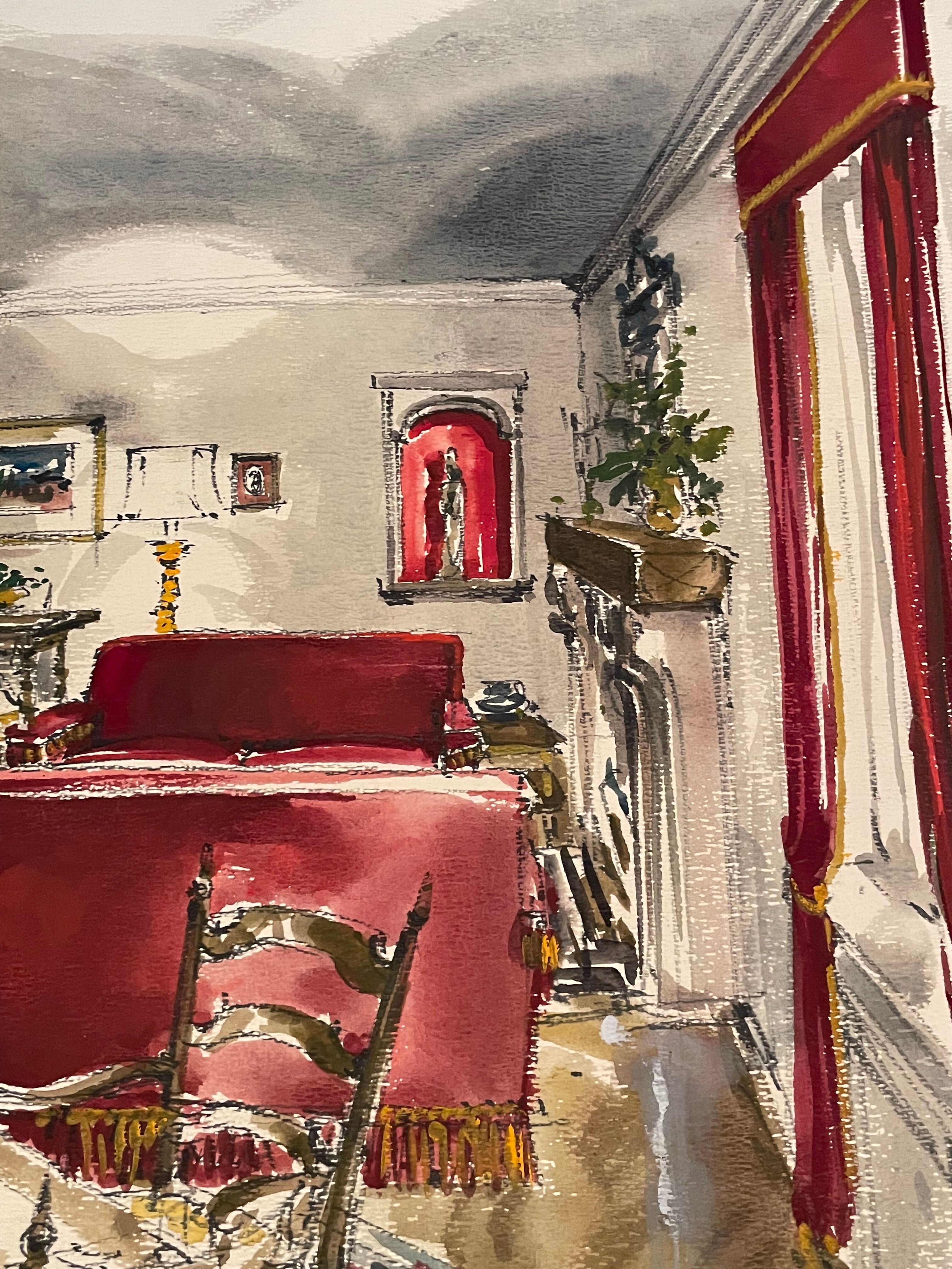 Painting decorative art interior architecture 30-50s