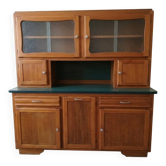 Buffet Two Bodies Vintage 1950s - Retro Design - Light Wood