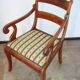 Antique mahogany armchair in the Edwardian / Sheraton Revival style, 19th/2